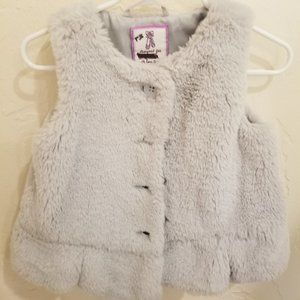 Jacket (2T) - Sleeveless Soft Gray Gymboree